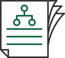 Project Line Two Color vector