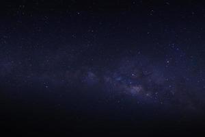 Milky way galaxy with stars and space dust in the universe photo