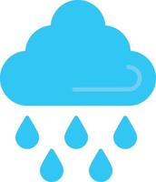 Rain Flat Icon vector