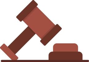 Law Flat Icon vector