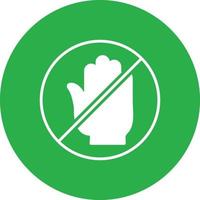 No Passing Line Two Color vector