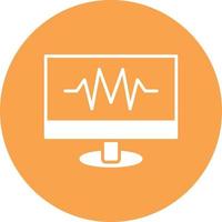Diagnostic Glyph Circle Multicolor vector