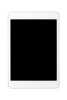 Mobile phone or tablet with blank screen mockup photo