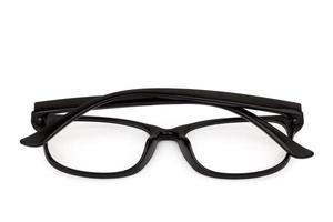 eyeglasses isolated on white background photo