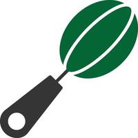 Beater Glyph Two Color vector