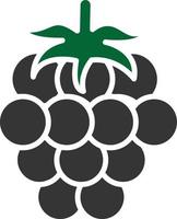 Raspberry Glyph Two Color vector