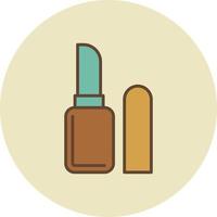 Lipstick Filled Retro vector