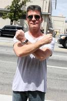 LOS ANGELES, MAY 8 - Simon Cowell , one of the talent judges, arriving at the X-Factor Auditions at Galen Center on May 8, 2011 in Los Angeles, CA photo