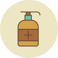 Hand Soap Filled Retro vector