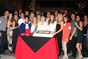 LOS ANGELES, MAR 26 - Young n Restless Cast at the Young and Restless 42nd Anniversary Celebration at the CBS Television City on March 26, 2015 in Los Angeles, CA photo
