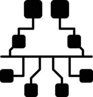 Sequence Glyph Icon vector
