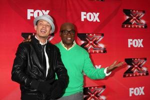 LOS ANGELES, DEC 19 - Chris Rene, L A Reid at the FOX s The X Factor Press Conference at CBS Studios on December 19, 2011 in Los Angeles, CA photo