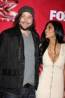 LOS ANGELES, DEC 19 - Josh Krajcik, Nicole Scherzinger at the FOX s The X Factor Press Conference at CBS Studios on December 19, 2011 in Los Angeles, CA photo