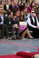 LOS ANGELES, DEC 8 - Elijah Wood, Evangeline Lilly at the Peter Jackson Hollywood Walk of Fame Ceremony at the Dolby Theater on December 8, 2014 in Los Angeles, CA photo