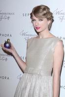 LOS ANGELES, OCT 18 - Taylor Swift at the Wonderstruck Fragrance Launch at Sephora Americana on October 18, 2011 in Westwood, CA photo