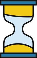 Hourglass Line Filled vector