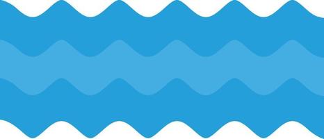 Sea Water Flat Icon vector