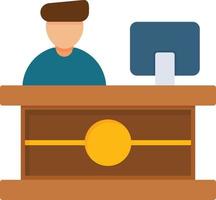 Reception Flat Icon vector