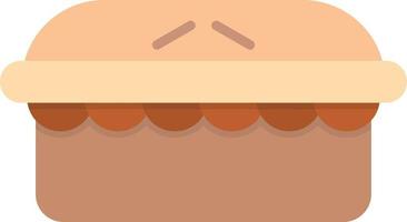 Applepie Flat Icon vector