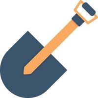 Shovel Flat Icon vector