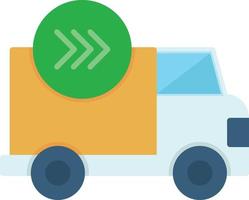 Express Delivery Flat Icon vector