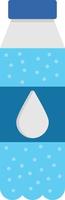 Water Bottle Flat Icon vector