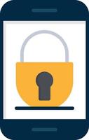 Security Flat Icon vector