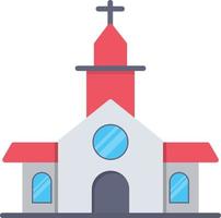 Church Flat Icon vector