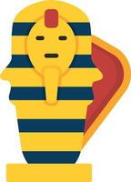 Sarcophagus Flat Icon vector