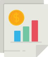 Budget Flat Icon vector