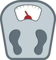 Weight Scale Flat Icon vector