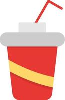 Soft Drink Flat Icon vector