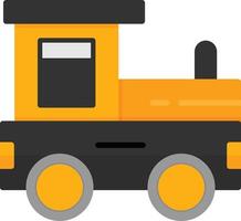 Train Flat Icon vector