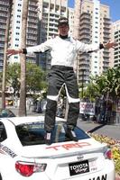 LOS ANGELES, APR 11 - Phil Keoghan at the 2014 Pro Celeb Race Qualifying Day at Long Beach Grand Prix on April 11, 2014 in Long Beach, CA photo