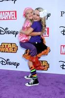 LOS ANGELES, OCT 1 - Mia Talerico, McKenna Grace at the VIP Disney Halloween Event at Disney Consumer Product Pop Up Store on October 1, 2014 in Glendale, CA photo
