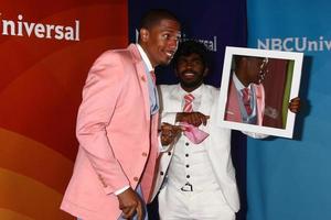 LOS ANGELES, APR 22 - Nick Cannon at the NBCUniversal Summer Pres Day 2013 at the Huntington Langham Hotel on April 22, 2013 in Pasadena, CA photo