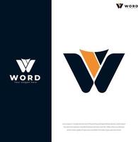 Letter W Logo template vector