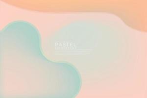 Pastel Multi Color Gradient Vector Background,Simple form and blend of color spaces as contemporary background graphic