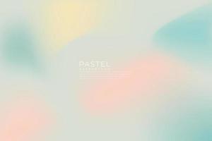 Pastel Multi Color Gradient Vector Background,Simple form and blend of color spaces as contemporary background graphic