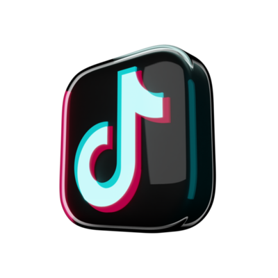 Tik tok Icon 3D Render 9826603 PNG