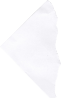 textura de papel branco rasgado png