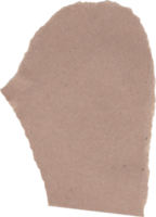 texture de papier brun déchiré png