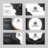 Luxury Business Card Collection vector