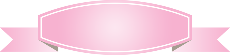 conception de bannière de ruban pastel png