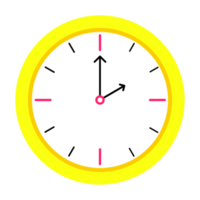 Two o'clock, time sign design icon png