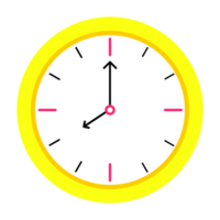 huit heures, icône du design du signe de l'heure png