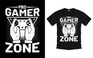 Gaming Graphic T shirt Design Template vector