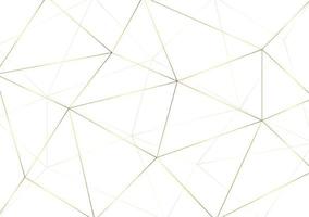 Línea dorada de lujo de patrón poligonal abstracto con fondo de plantilla azul oscuro. estilo premium para póster, portada, impresión, obra de arte. ilustración vectorial vector