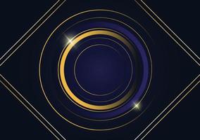 Abstract luxury modern circle geometric concept on white background for cover, banner, template, presentation, brochure. Vector illustration