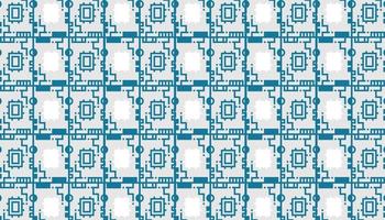 Geometric ethnic seamless pattern background vector